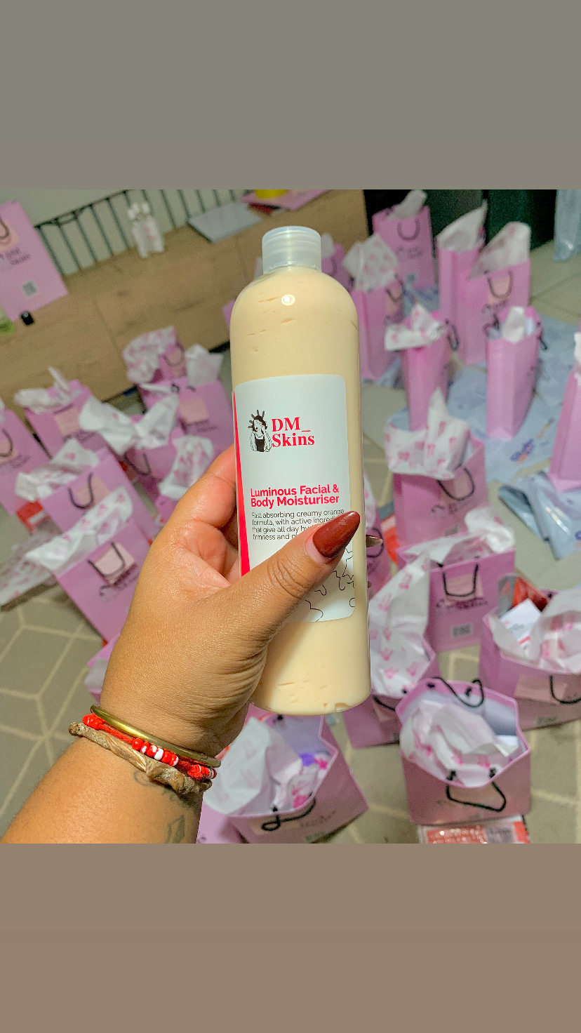 500ml Luminous Face and Body Moisturiser